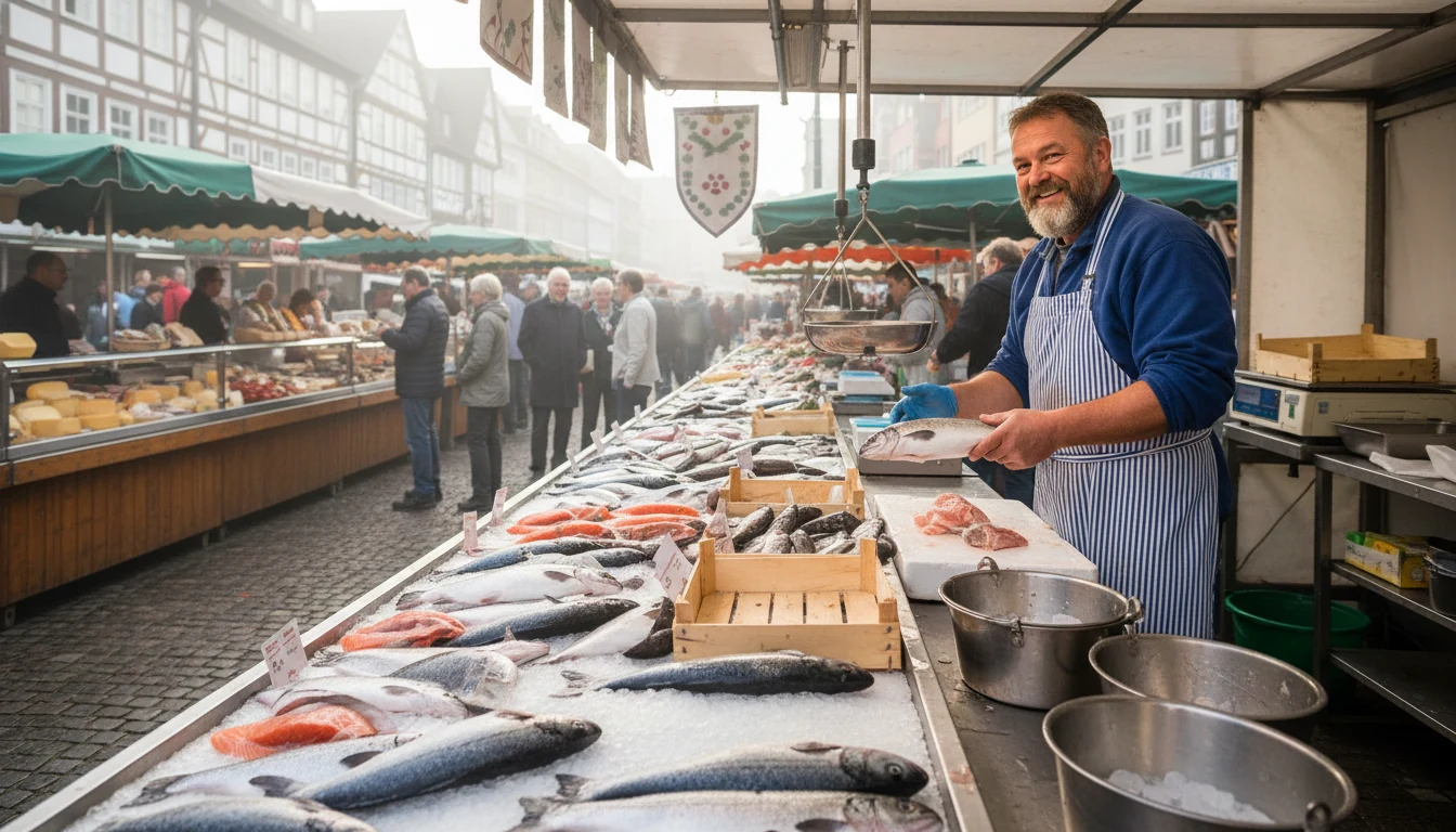 Frischen Fisch erkennen