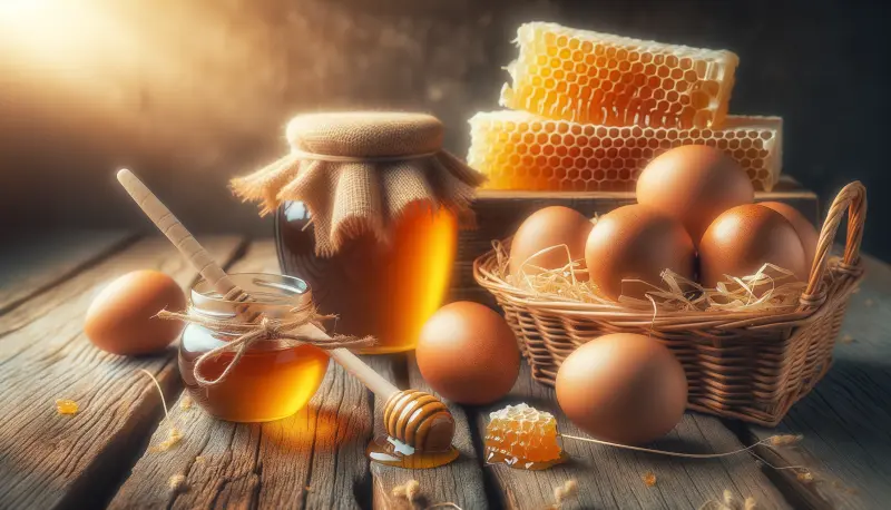 Traditionelle Marktprodukte