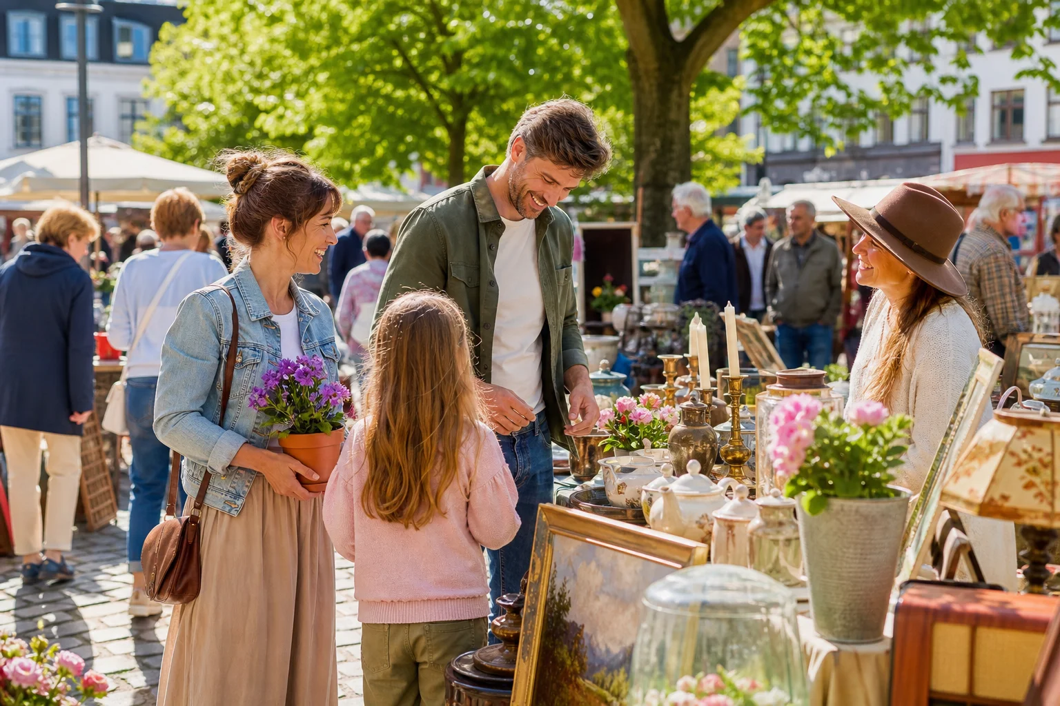Flohmarkt an der Pferderennbahn